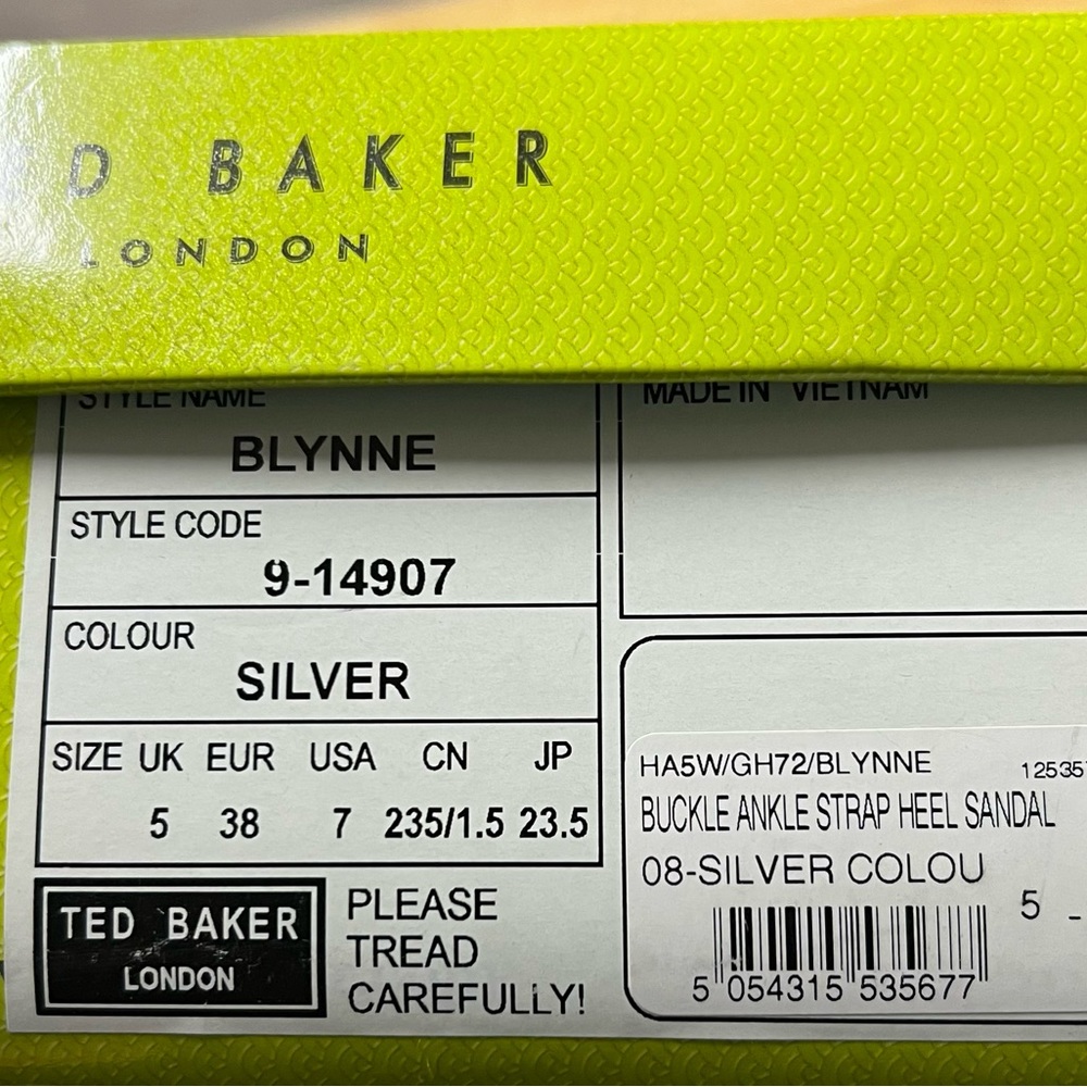 TED BAKER SLV STILETTO